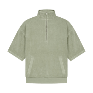 Fear of God Essentials Velour Mockneck 'Seafoam'