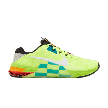 Nike Metcon 7 AMP 'Volt Bright Spruce Checkered'