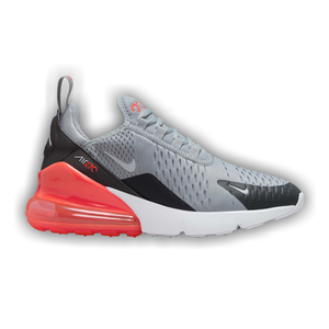 Nike Air Max 270 GS 'Wolf Grey Bright Crimson'