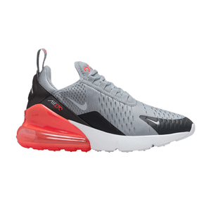 Nike Air Max 270 GS 'Wolf Grey Bright Crimson'