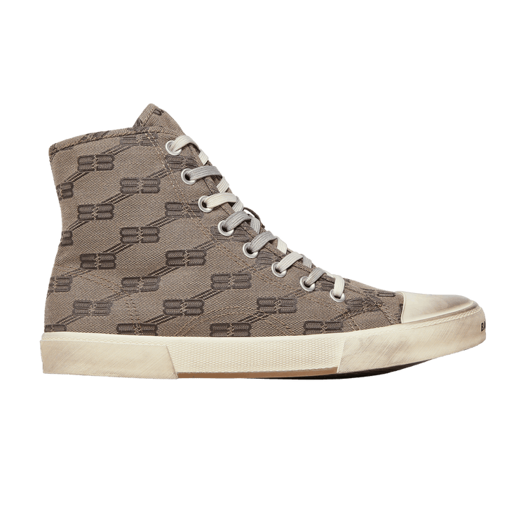 Balenciaga Paris High 'BB Monogram - Dark Mink Grey' 688752 W3RQ1 2298