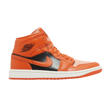 Wmns Air Jordan 1 Mid SE 'Rush Orange'