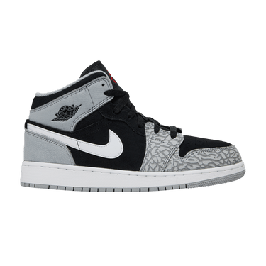 Air Jordan 1 Mid SE GS 'Elephant Toe'