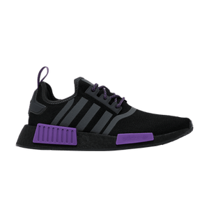 adidas NMD_R1 J 'Black Grey Active Purple'