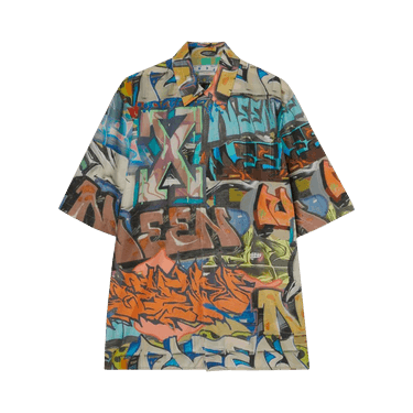 Off-White Neen Allover Over Short-Sleeve Shirt 'Multicolor'