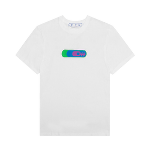 Off-White High Weed Slim Short-Sleeve Tee 'White/Green'