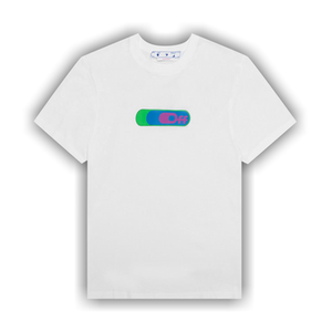 Off-White High Weed Slim Short-Sleeve Tee 'White/Green'