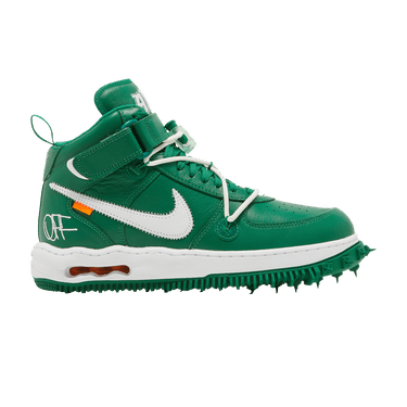 Off-White x Nike Air Force 1 Mid SP Leather 'Pine Green'