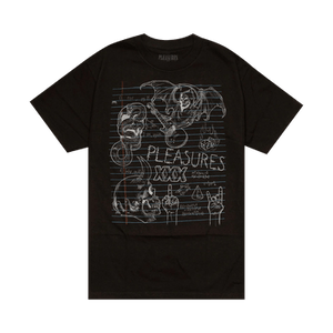 Pleasures Homework T-Shirt 'Black'