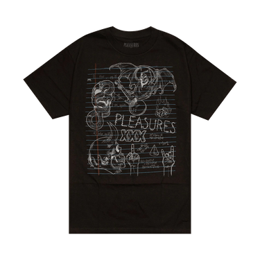 Pleasures Homework T-Shirt 'Black'