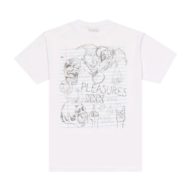 Pleasures Homework T-Shirt 'White'