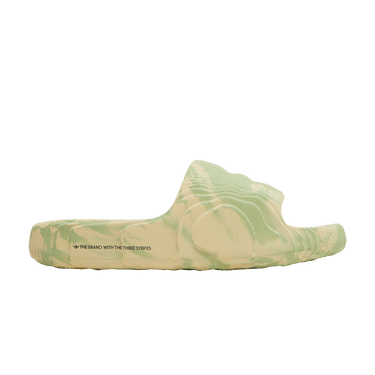 adidas Adilette 22 Slides 'Magic Lime Desert Sand'