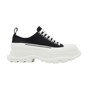 Alexander McQueen Wmns Tread Slick Lace Up 'Black White'