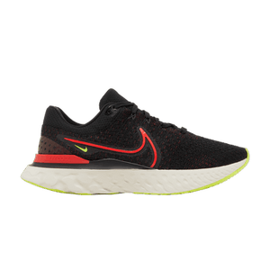 Nike React Infinity Run Flyknit 3 'Black Siren Red'