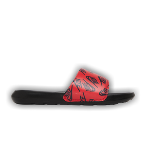 Nike Victori One Slide 'Repeat Logo - Black University Red'