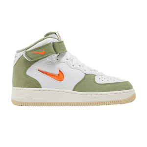 Nike Air Force 1 Mid QS 'Oil Green Orange'