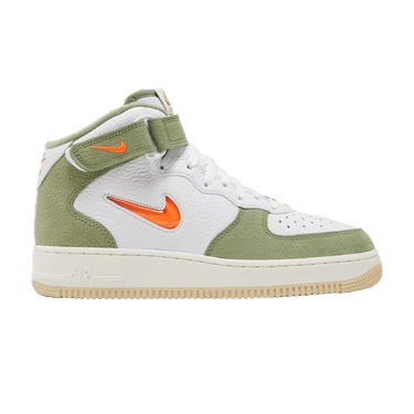 Nike Air Force 1 Mid QS 'Oil Green Orange'