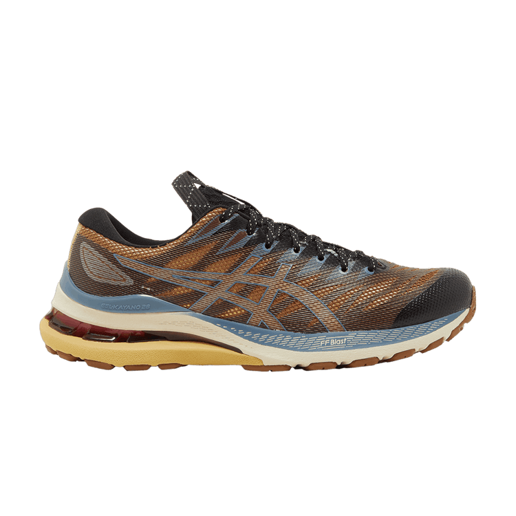 Kiko Kostadinov x ASICS Wmns FN3-S Gel Kayano 28 'Anthracite Antique Gold' 1202A261 001