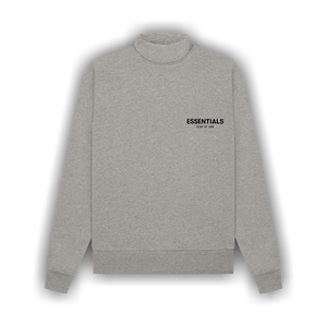 Fear of God Essentials Mockneck 'Dark Oatmeal'