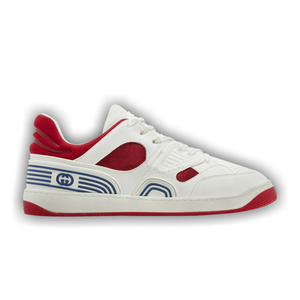 Gucci Basket Low 'White Demetra Red'