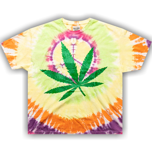 Gallery Dept. Weed Tie Dye Tee 'Multicolor'