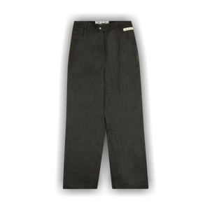 Off-White Twill Pleat Tailored Pants 'Grey'