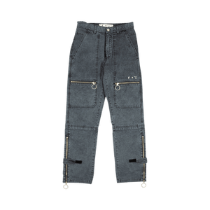 Off-White Logo Slim Cargo Pants 'Blue'