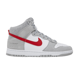 Nike Dunk High SE 'Athletic Club - Light Smoke Grey Gym Red'