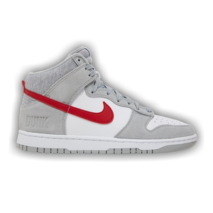 Nike Dunk High SE 'Athletic Club - Light Smoke Grey Gym Red'