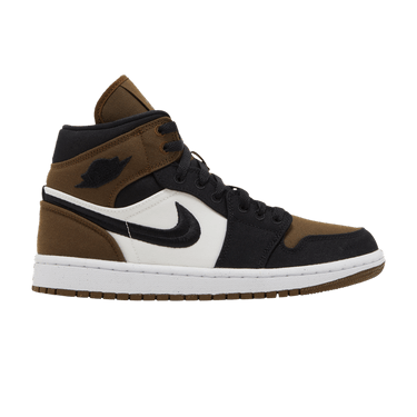 Wmns Air Jordan 1 Mid SE 'Olive Toe'
