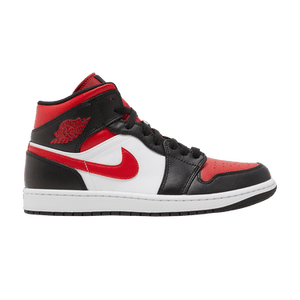 Air Jordan 1 Mid 'Bred Toe'