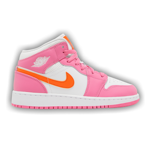Air Jordan 1 Mid GS 'Pinksicle Orange'