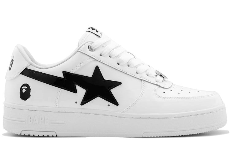 A Bathing Ape Bape Sta #2 White Black 001FWM301302-WHT