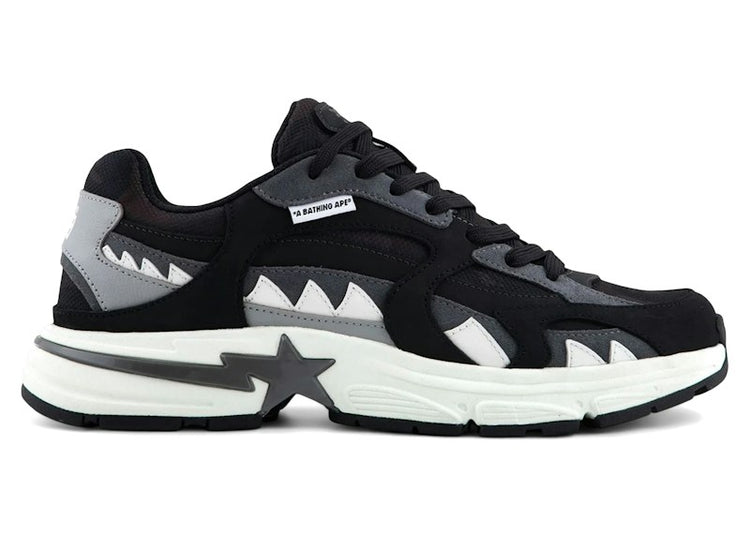 A Bathing Ape Shark Sta #1 Black 1L30-191-319/1L30-291-318/001FWL301319-BLK