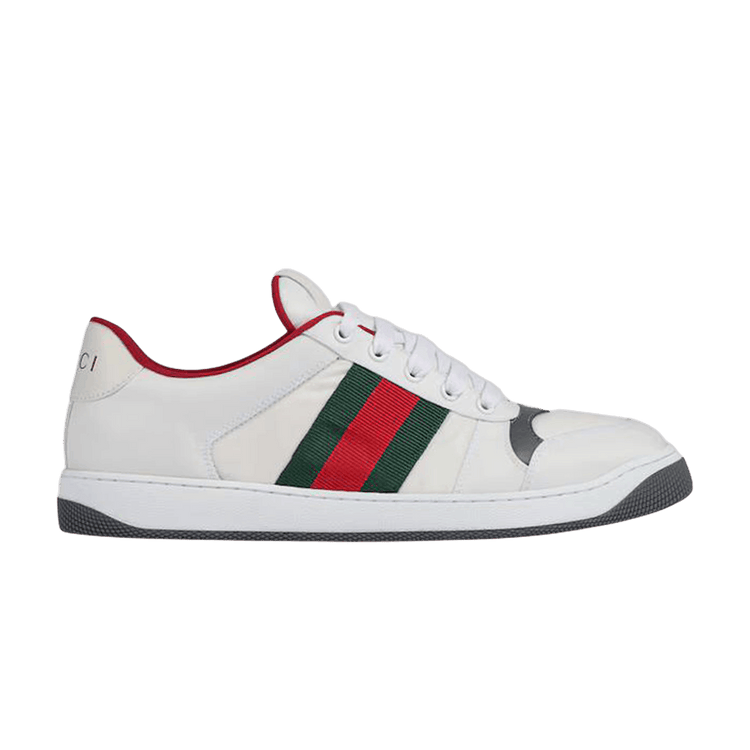 Gucci Screener Sneaker 'White Black Red' A00147 FAGAU 9059