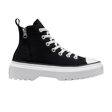 Converse Chuck Taylor All Star Lugged Lift Platform High GS 'Black White'