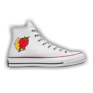 Sky High Farm Workwear x Converse Chuck 70 High 'Strawberry Moon - White'