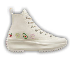 Converse Run Star Hike Platform High 'Embroidered Fruits & Florals'
