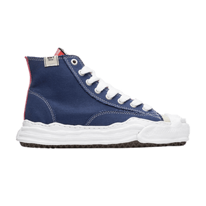 Maison Mihara Yasuhiro Hank OG Sole Canvas High 'Navy Beige Mismatched'
