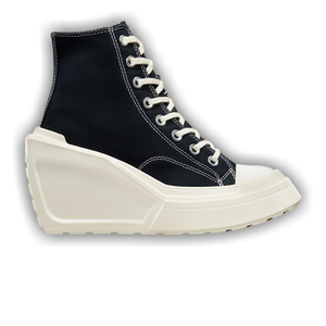 Converse Wmns Chuck 70 De Luxe Wedge 'Black Egret'