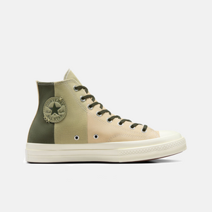 Converse Chuck 70 High 'Patchwork Suede - Nutty Granola Green'