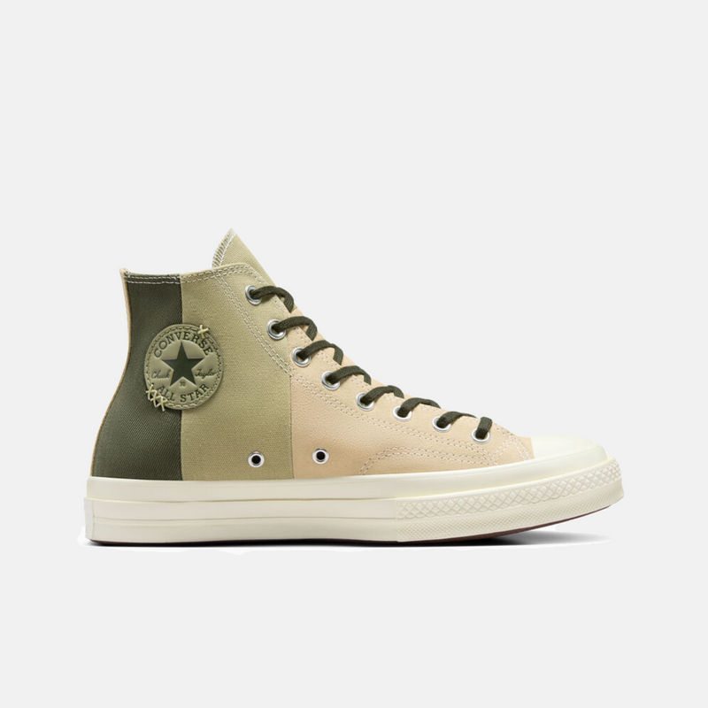Converse Chuck 70 High 'Patchwork Suede - Nutty Granola Green'