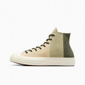 Converse Chuck 70 High 'Patchwork Suede - Nutty Granola Green'