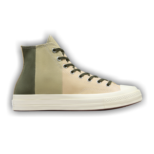 Converse Chuck 70 High 'Patchwork Suede - Nutty Granola Green'