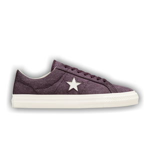 Converse One Star Pro Low 'Washed Canvas - Black Cherry'
