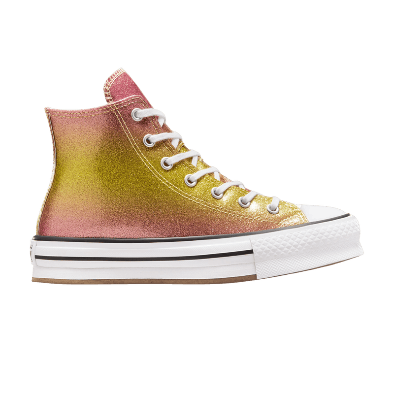Converse Chuck Taylor All Star EVA Lift Platform High GS 'Citrus Glitz' A07404C