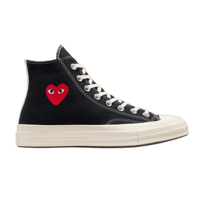 Comme des Garçons PLAY x Converse Chuck 70 High 'Single Heart - Black'