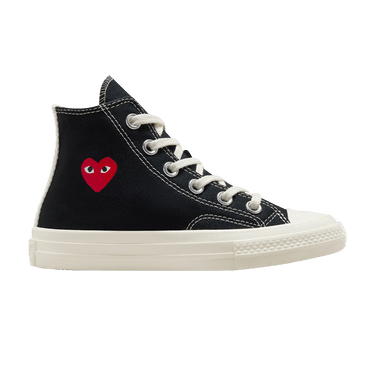 Comme des Garçons PLAY x Converse Chuck 70 High PS 'Single Heart - Black'