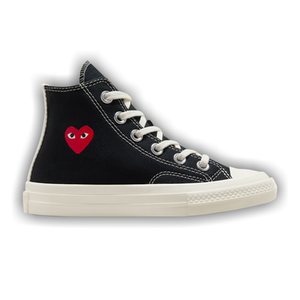 Comme des Garçons PLAY x Converse Chuck 70 High PS 'Single Heart - Black'