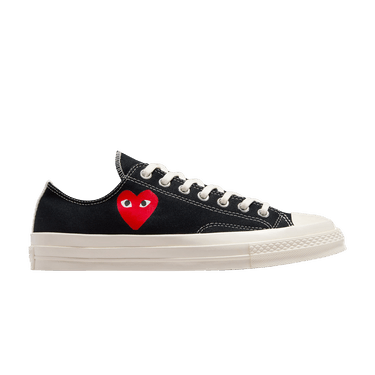 Comme des Garçons PLAY x Converse Chuck 70 Low 'Single Heart - Black'